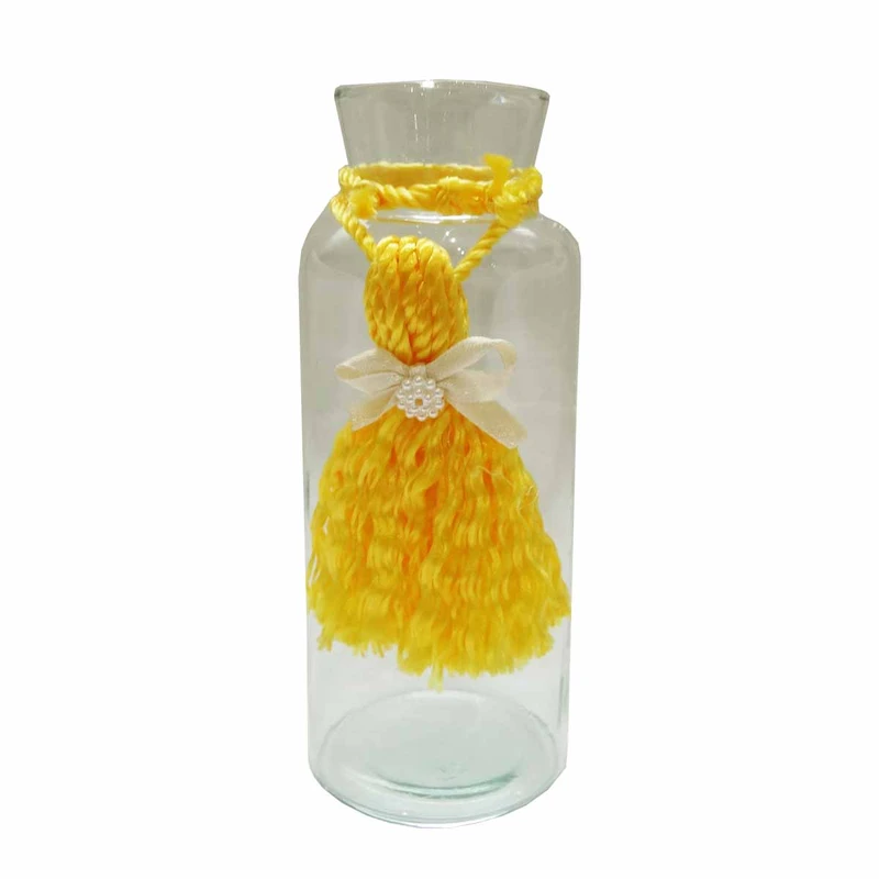 گلدان شیشه ای مدل اسموتی فرشته آرامش کد 16