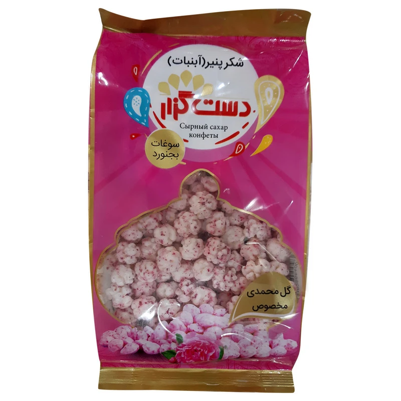 نقل گل محمدی دست گزار -400 گرم
