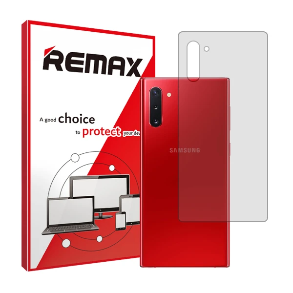 محافظ پشت گوشی شفاف ریمکس مدل HyGEL مناسب برای گوشی موبایل سامسونگ Galaxy Note10 