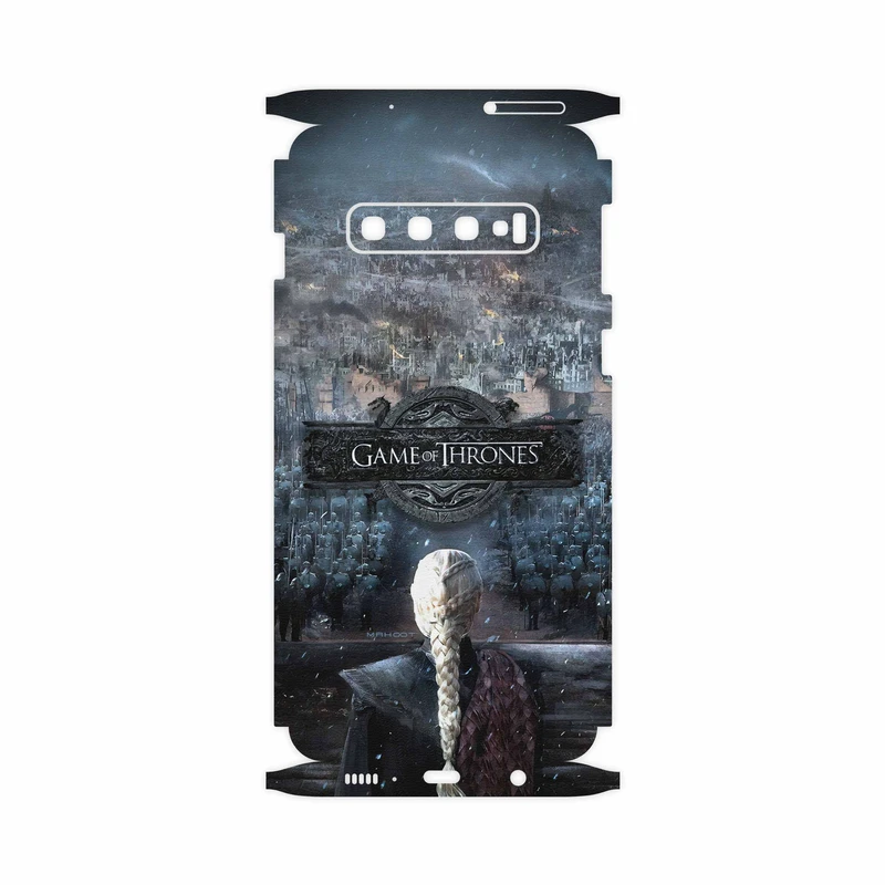 برچسب پوششی ماهوت مدل Game of Thrones-FullSkin مناسب برای گوشی موبایل سامسونگ Galaxy S10
