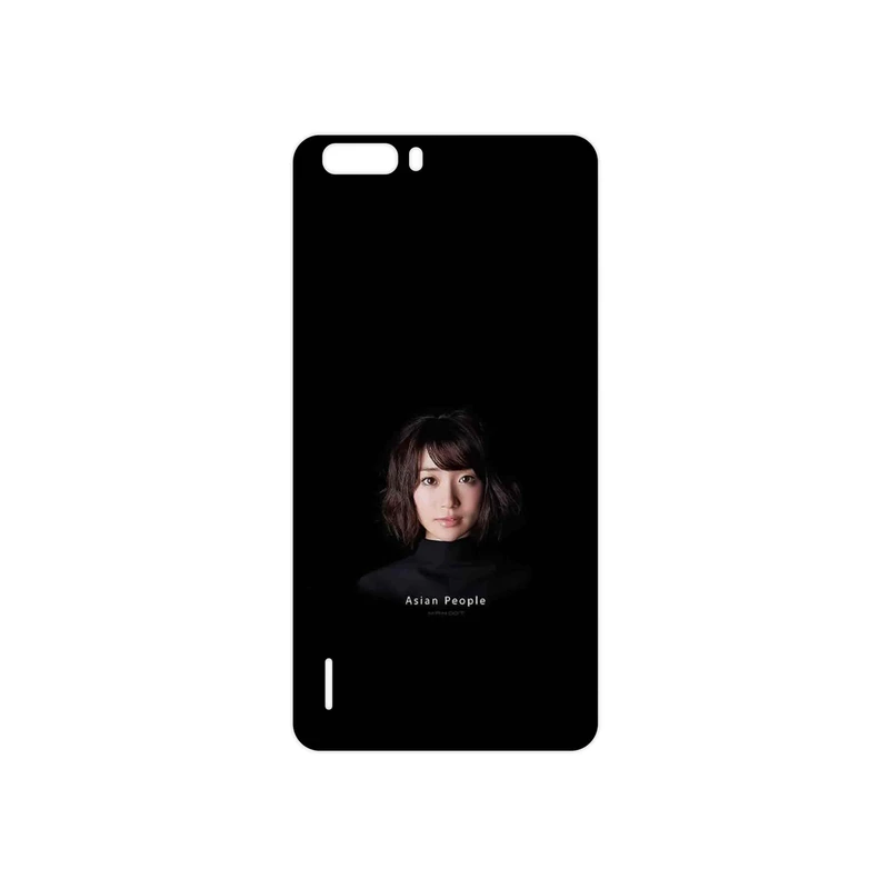 برچسب پوششی ماهوت مدل Portrait of an Asian Woman مناسب برای گوشی موبایل آنر 6 Plus