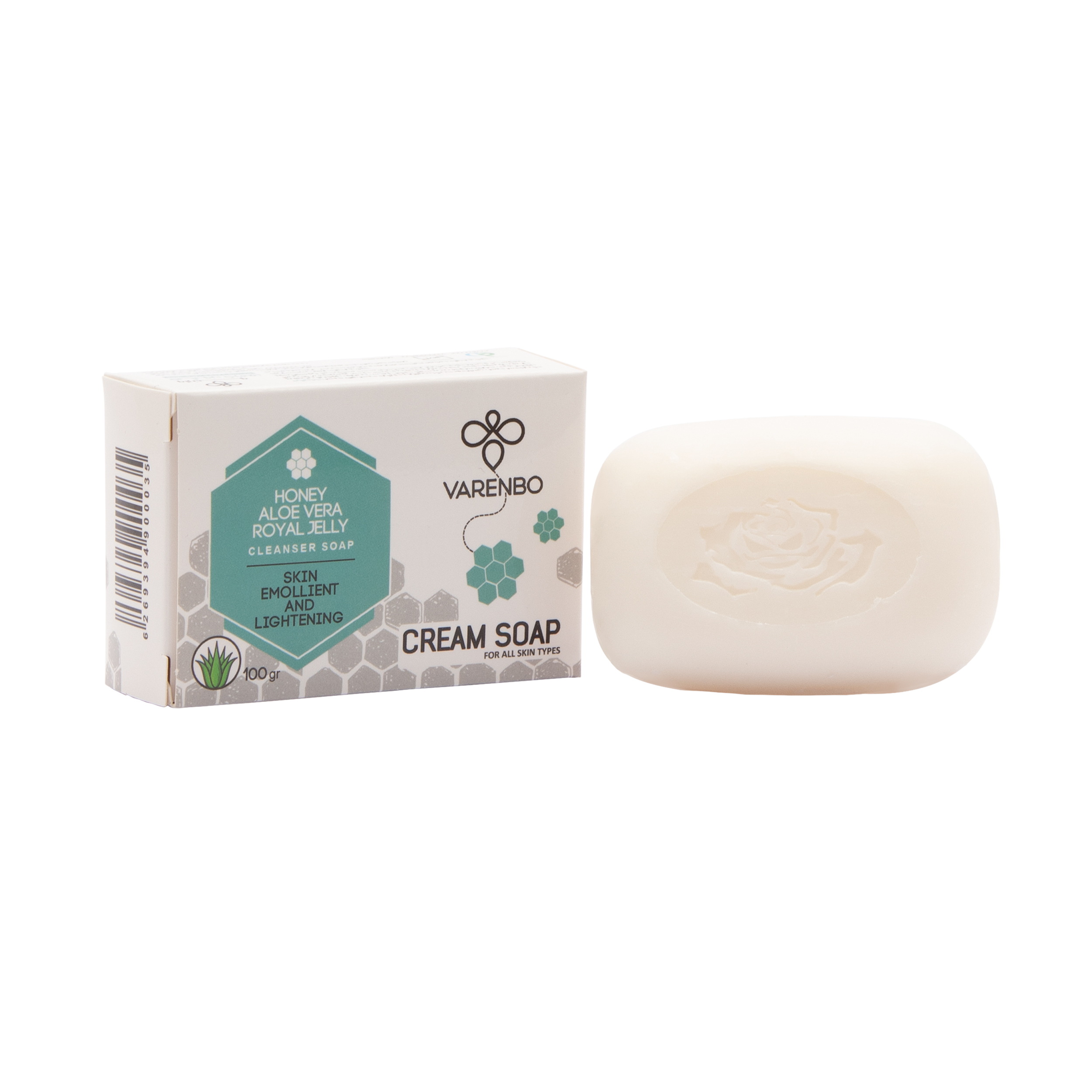 صابون شستشو وارنبو مدل Royal Jelly وزن 100 گرم