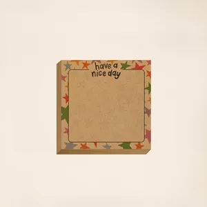 کاغذ یادداشت مریخ مدل Nice day 1064 سایز ۹×۹ سانتیمتر 