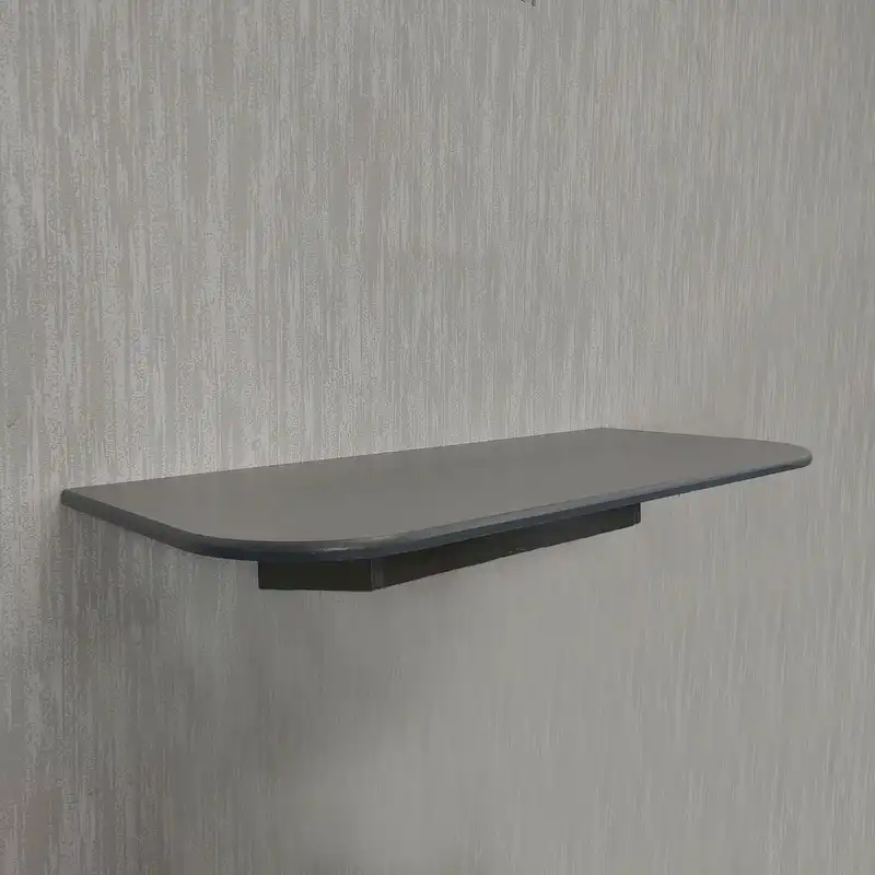 میز تحریر مدل دیواری طرح مستطیل منحنی