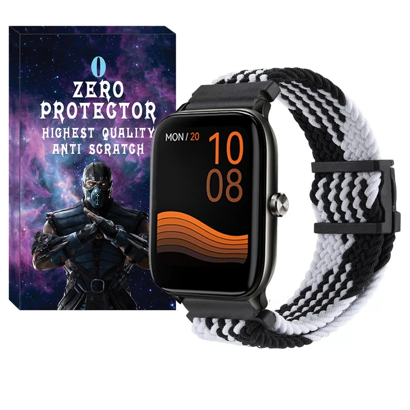 بند زیرو مدل Braided Magnet ZR مناسب برای ساعت هوشمند امیزفیت GTR 42mm / Pop / Pop 2 / Pop pro