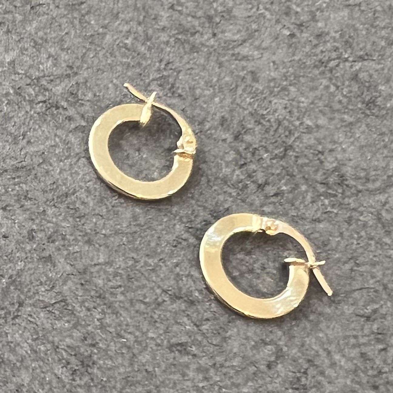 گوشواره طلا 18 عیار زنانه دوست خوب مدل dk580  -  - 2