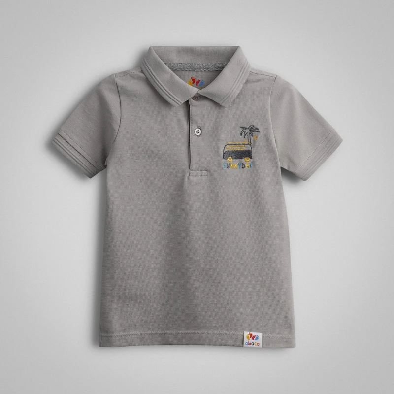 پولوشرت آستین کوتاه پسرانه وان بای وان مدل 2073231312