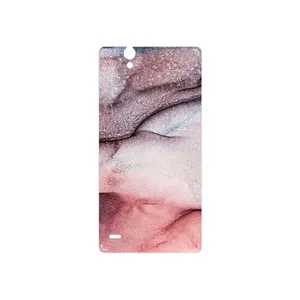MAHOOT Smoky pink marble Cover Sticker for Sony Xperia C4