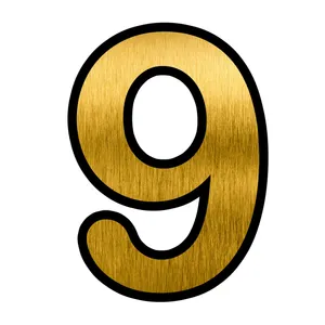 تابلو راهنما طرح اعداد لاتین مدل MO-T-9