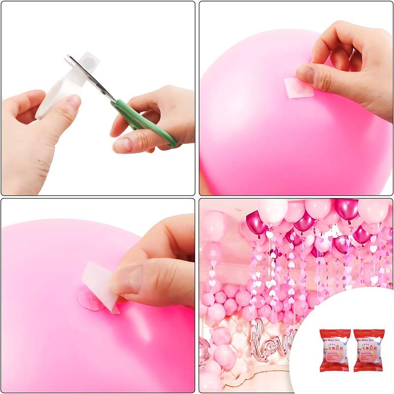 چسب بادکنک مدل پلاس کد 00200 بسته ی دو عددی