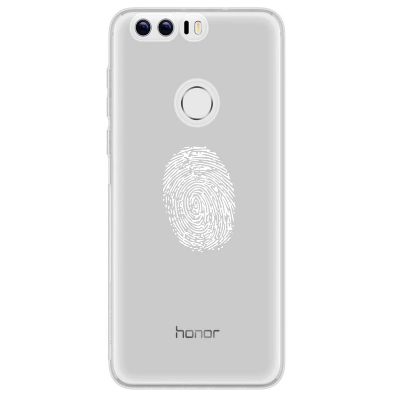 کاور مگافون طرح اثر انگشت مدل C62-W مناسب برای گوشی موبایل آنر 8