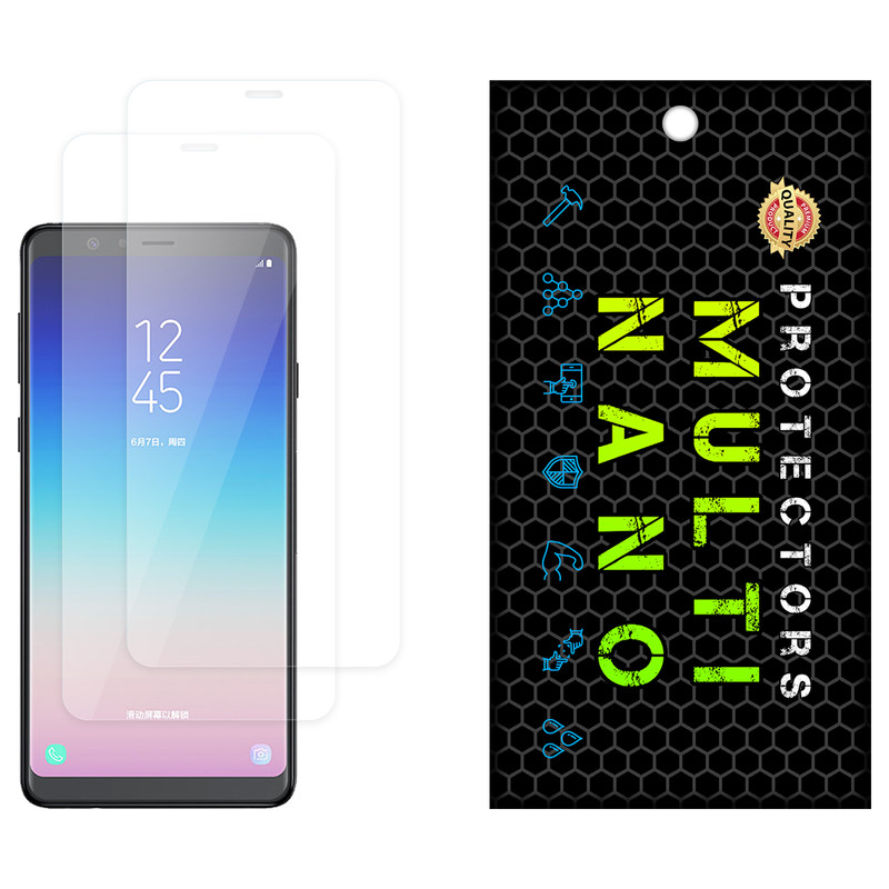 محافظ صفحه نمایش مولتی نانو مدل X-S2N مناسب برای گوشی موبایل سامسونگ Galaxy A8 star بسته دو عددی