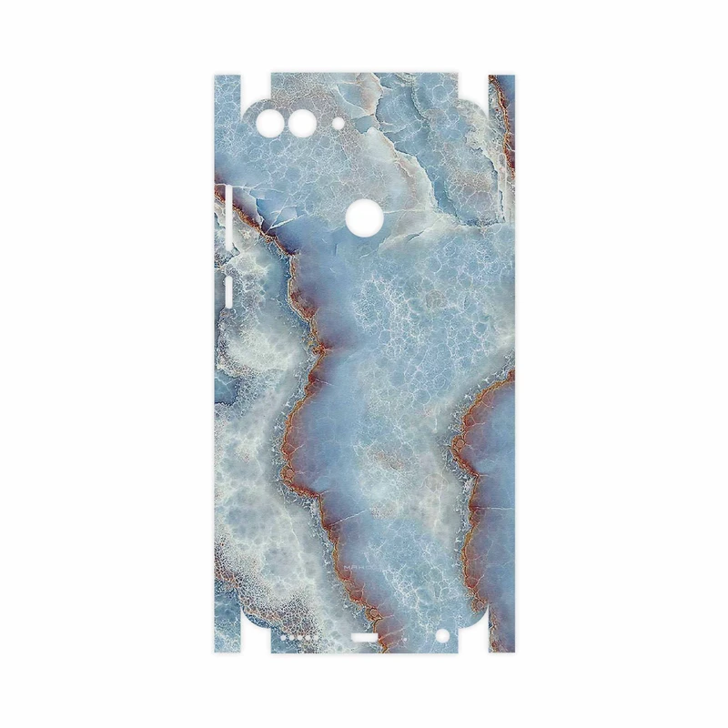 برچسب پوششی ماهوت مدل Blue Ocean Marble-FullSkin مناسب برای گوشی موبایل هوآوی P Smart