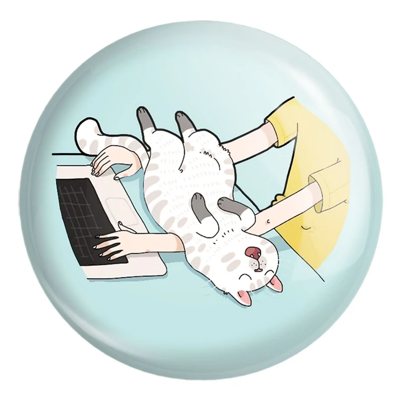 پیکسل خندالو طرح گربه Cat کد 23285 مدل بزرگ