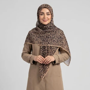 مینی اسکارف زنانه طرح پلنگی