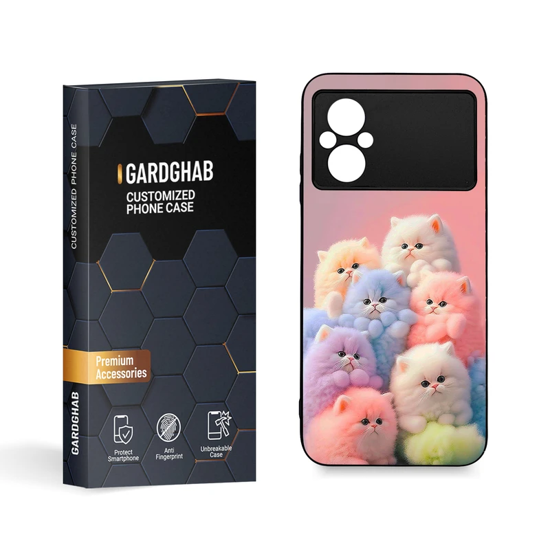 کاور گارد قاب مدل فانتزی مناسب برای گوشی موبایل شیائومی Poco M4 5G / M5 4G