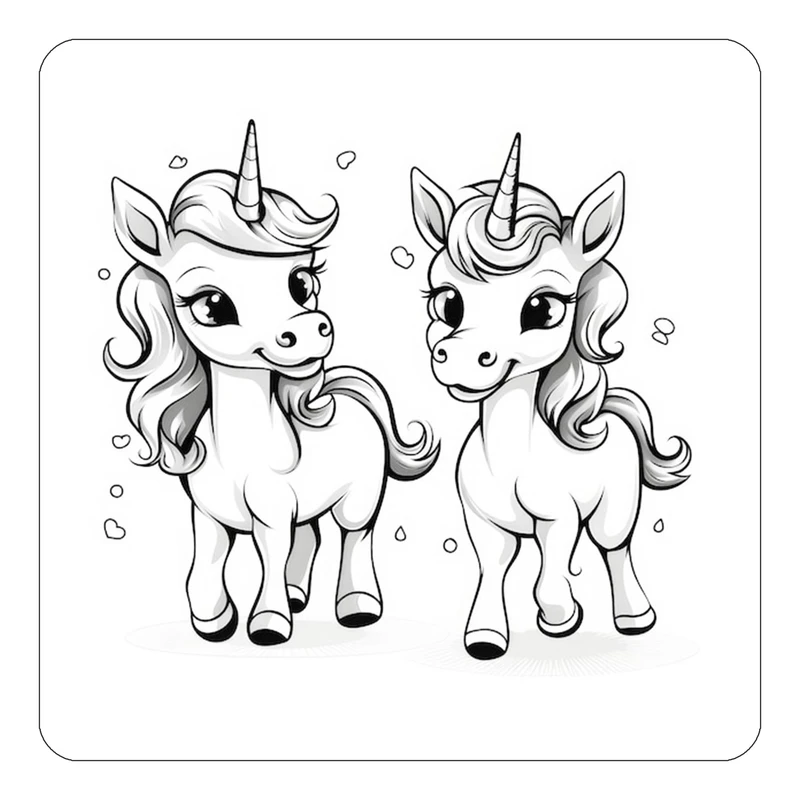 مگنت کاکتی طرح اسب تک شاخ و یونیکورن مدل mp30017