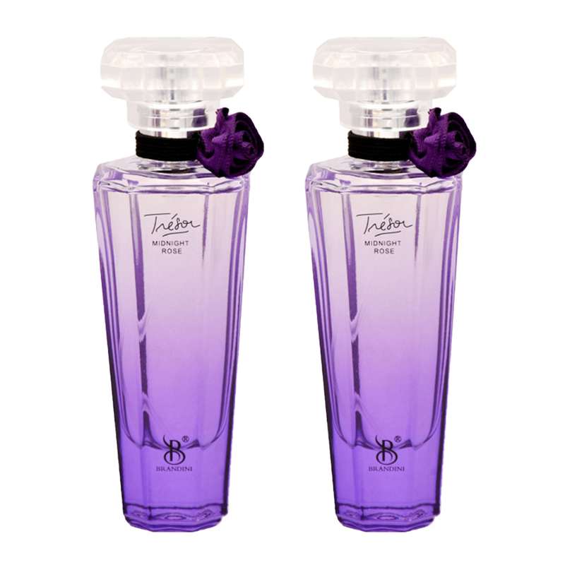 عطر جیبی زنانه برندینی مدل Midnight Rose حجم 25 میلی لیتر مجموعه 2 عددی