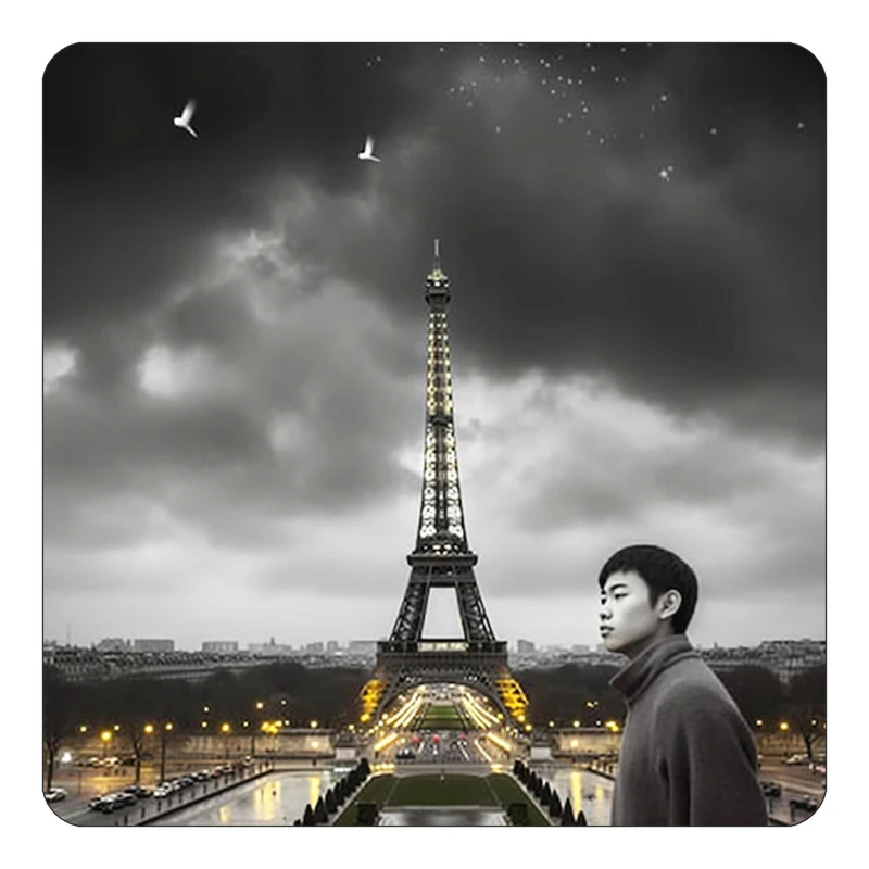 مگنت کاکتی طرح پاریس Paris مدل mp56995