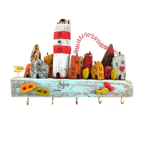 جاکلیدی دیواری چوبی مدل k73