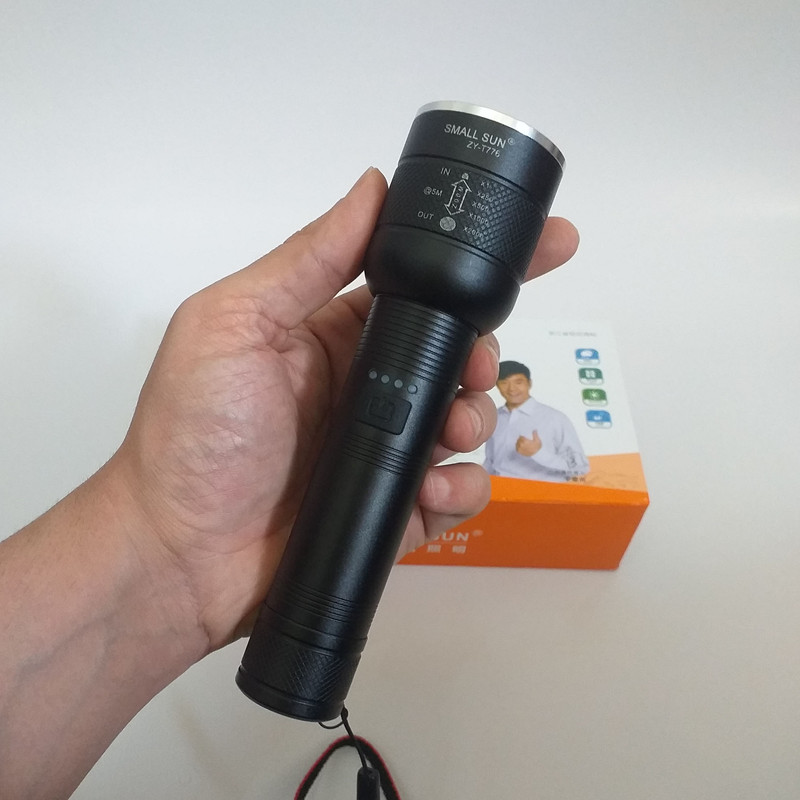 چراغ قوه دستی اسمال سان مدل RISE T776