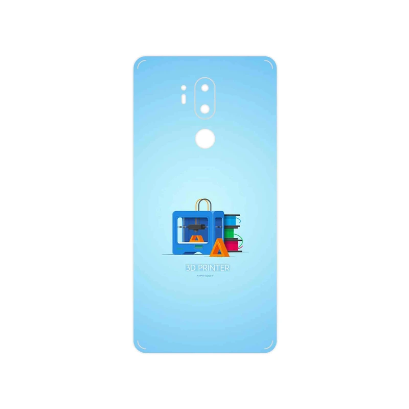 برچسب پوششی ماهوت مدل 3D Printer مناسب برای گوشی موبایل ال جی G7 PLUS THINQ