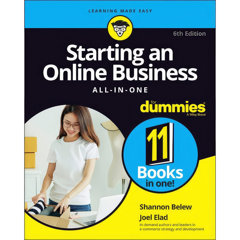 کتاب Starting an Online Business All-in-One For Dummies اثر Joel Elad and Shannon Belew انتشارات For Dummies