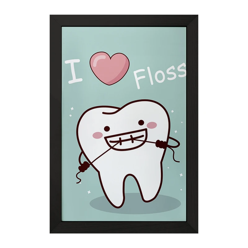 تابلو خندالو مدل دندان و دندان پزشکی کودکانه کد 36689