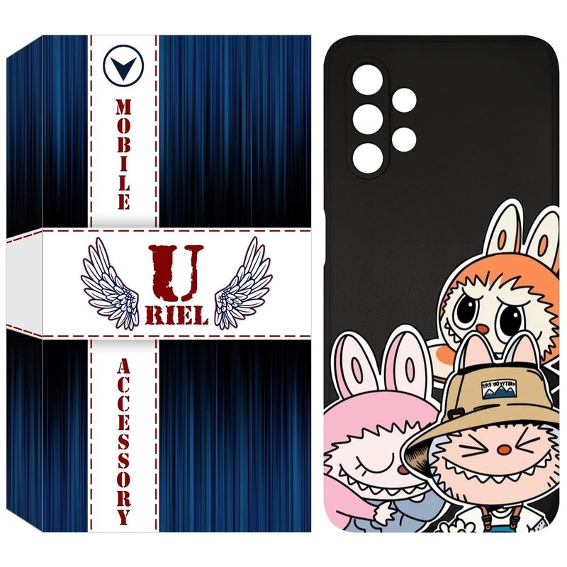 کاور یوریل مدل KSH کد 145 طرح عروسک لبوبو مناسب برای گوشی موبایل سامسونگ Galaxy A13 4G