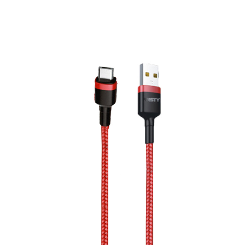 کابل تبدیل USB به microUSB انستی مدل S008A طول 1.2 متر