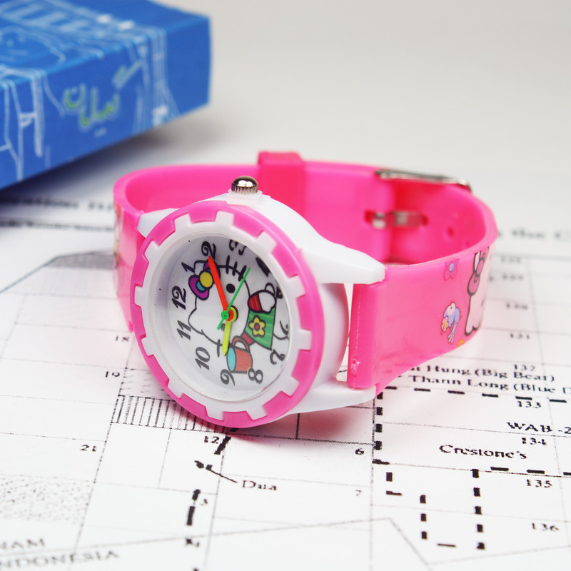 ساعت مچی عقربه ای بچگانه مدل kity-sor