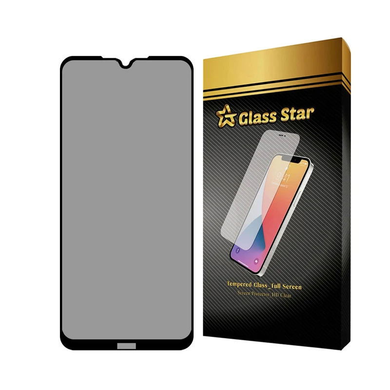محافظ صفحه نمایش حریم شخصی گلس استار مدل PRIVFULLG مناسب برای گوشی موبایل شیائومی Redmi Note 8 / Redmi Note 8 2021