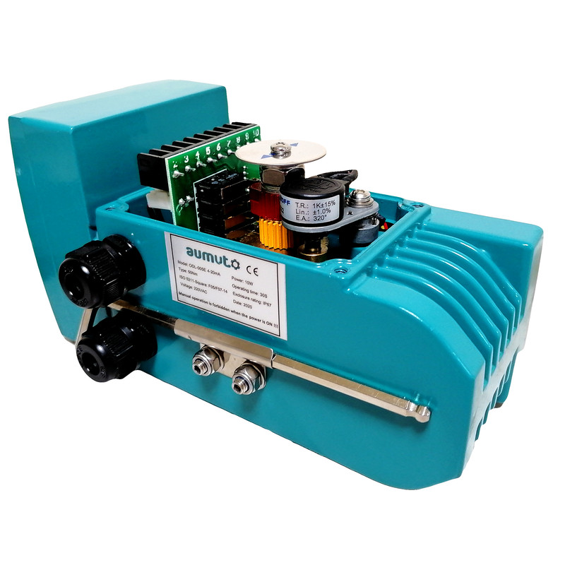 اکچویتور برقی کنترلی آئوموتو مدل 50 نیوتون متر