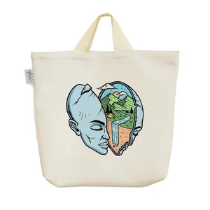 ساک خرید خندالو مدل طبیعت کد 5576