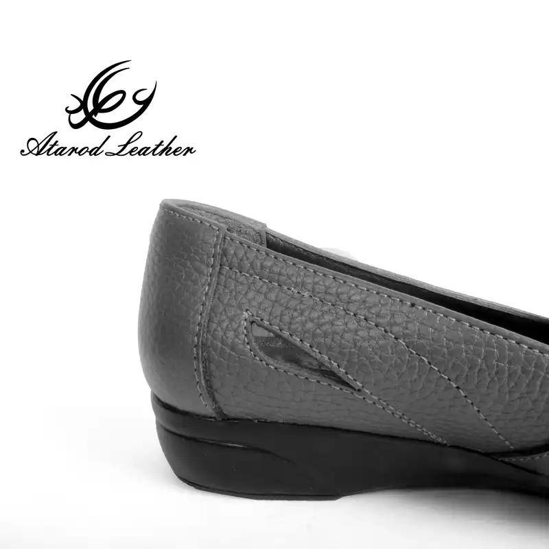 کفش زنانه چرم عطارد مدل چرم طبیعی کد SH173