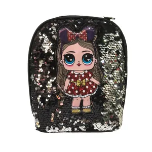 کوله پشتی دخترانه مدل پولک دار GG_2890