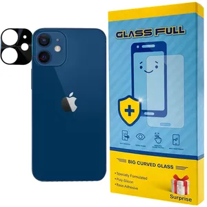 محافظ لنز دوربین گلس فول مدل STF مناسب برای گوشی موبایل اپل iPhone 12 mini
