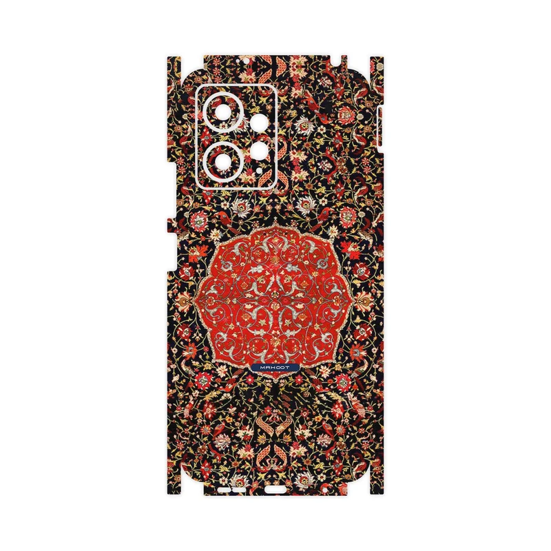برچسب پوششی ماهوت مدل Persian_Carpet_Red-FullSkin مناسب برای گوشی موبایل شیائومی Redmi Note 12 4G