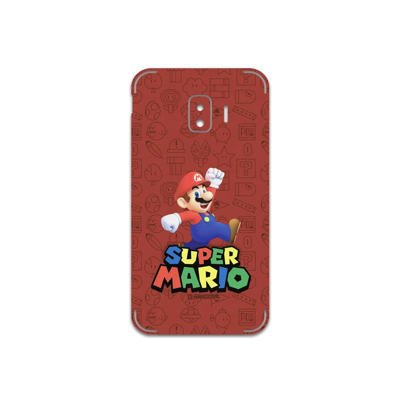 برچسب پوششی ماهوت مدل Super-Mario-Game مناسب برای گوشی موبایل سامسونگ Galaxy J2 Core