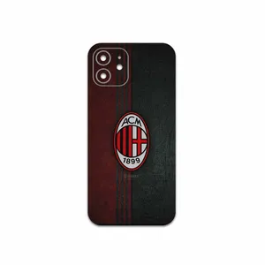 MAHOOT AC-Milan Cover Sticker for Apple iPhone 12