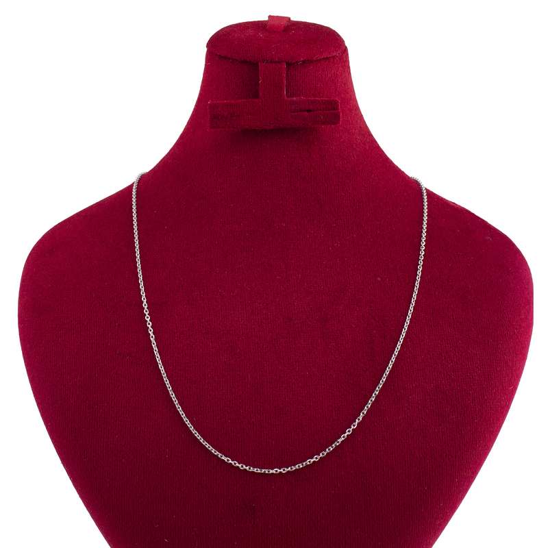 زنجیر نقره زنانه آمیتیس مدل فلامینگو کد AMT-Z012