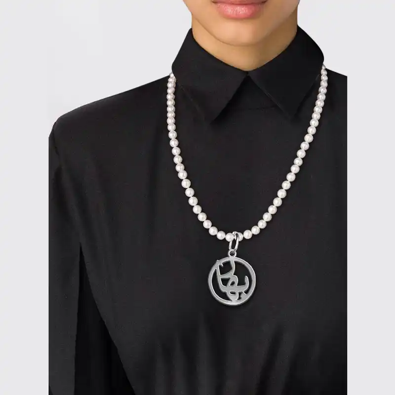 گردنبند نقره زنانه لیردا مدل اسم بهار morv sss bahar38