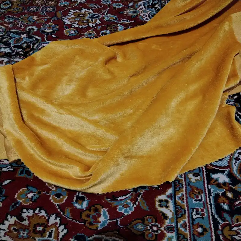 پارچه لباس مدل مخمل تدی نیوسافت کد kha150