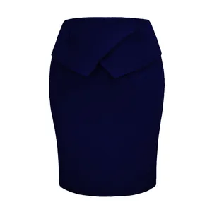 دامن زنانه مدل 108056 روهم گرد