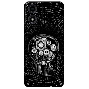 Megafone Human Robot 7428 Cover For Motorola Moto G04 4G