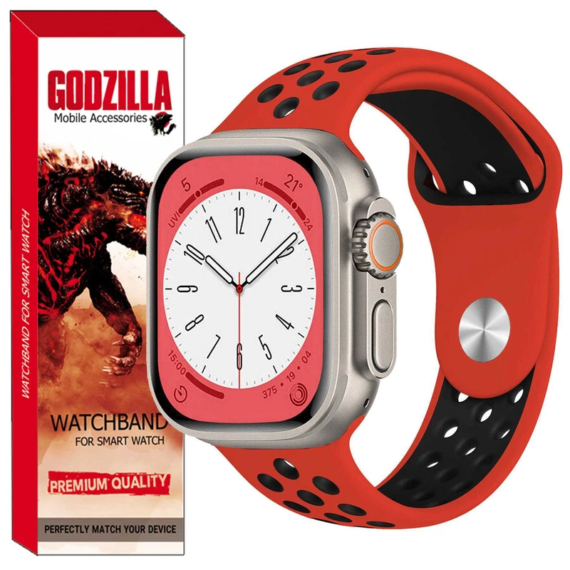 بند گودزیلا مدل NiK Sport مناسب برای ساعت هوشمند اسمارت واچ T800 Ultra / T900 Ultra / T1000 Ultra
