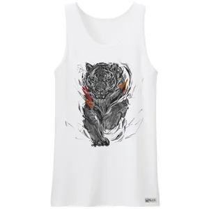 تاپ مردانه مدل TIGER کد TT30 رنگ سفید