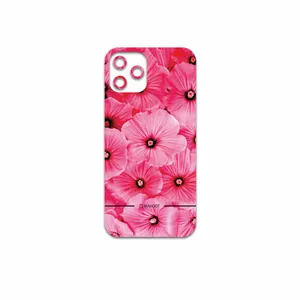 MAHOOT Pink-Flower Cover Sticker for Apple iPhone 12 Pro