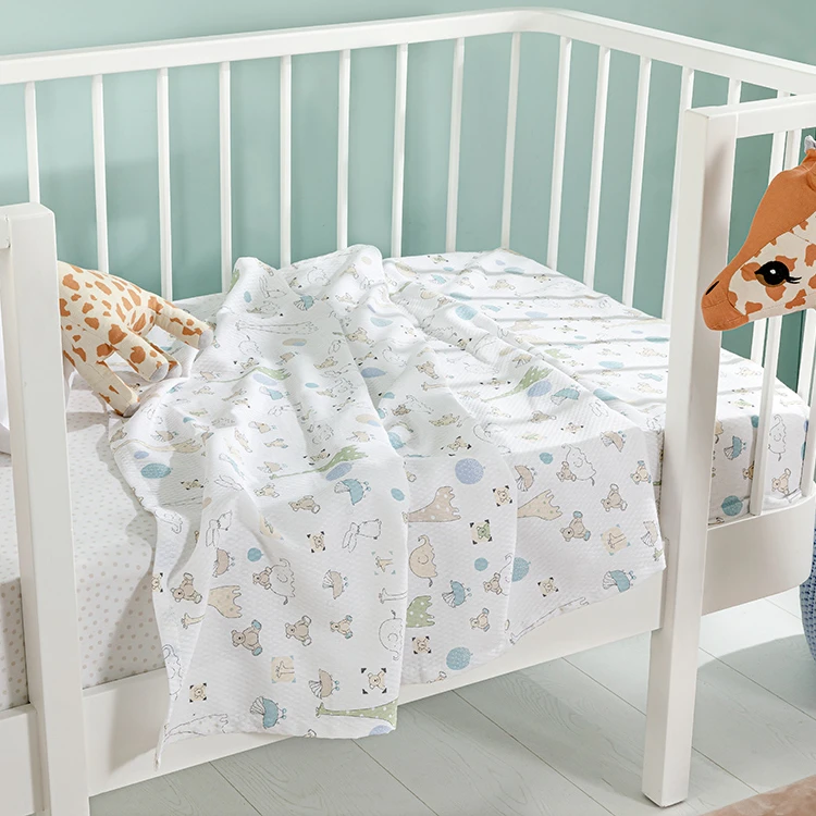 روتختی کودک انگلیش هوم مدل Mini Giraffe سایز 100x150 سانتی متر