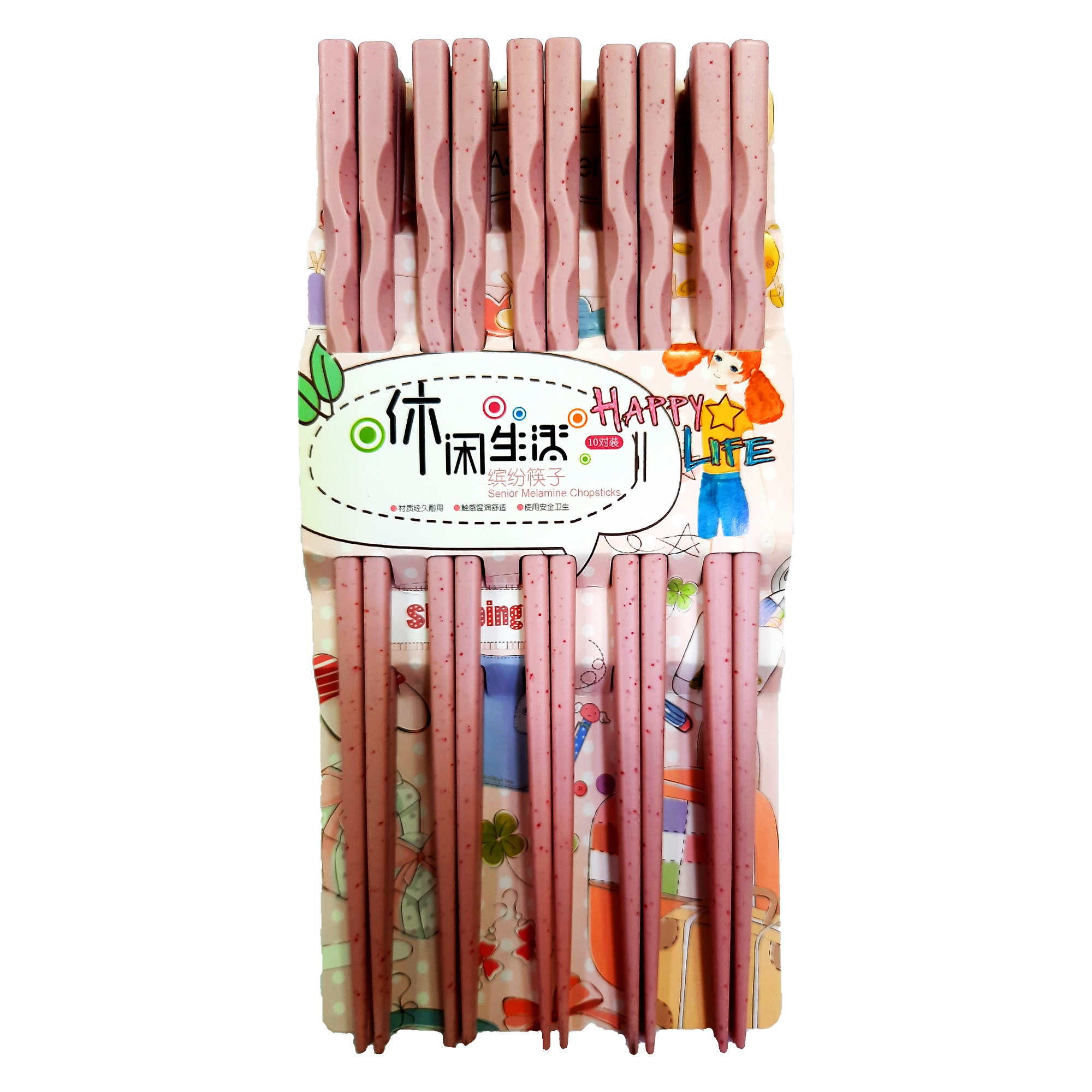 چوب غذاخوری مدل چاپستیک کد 301 بسته 5 عددی